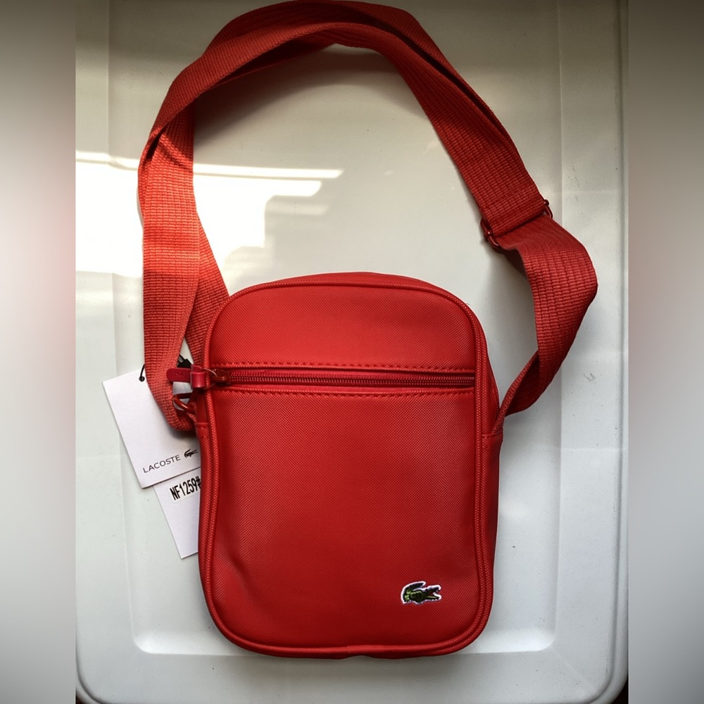 Cherry Red Lacoste Bag